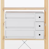 パイン材ユニットシェルフ奥行２５ｃｍタイプ・５８ｃｍ幅・大