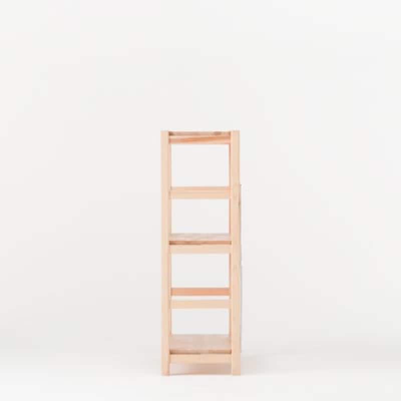 パイン材ユニットシェルフ奥行25cmタイプ・86cm幅・小 | 無印良品