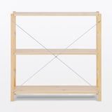 パイン材ユニットシェルフ奥行２５ｃｍタイプ・８６ｃｍ幅・小