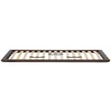 木製ベッドフレーム・シングル・タモ材／ブラウン