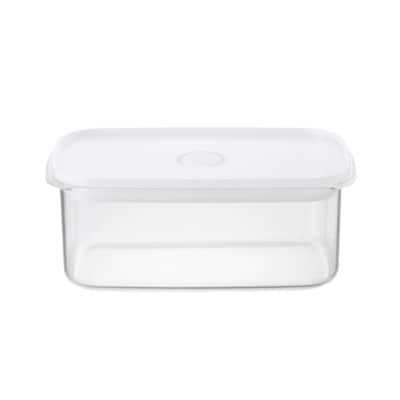 フタをしたまま電子レンジで使える　バルブ付き密閉保存容器　深型・中