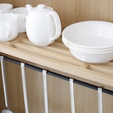 組み合わせて使える収納・スチールバー