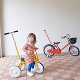 三輪車・舵取り棒付き