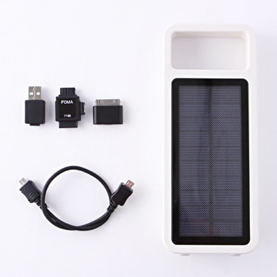 ソーラー充電器・ＬＥＤライト付