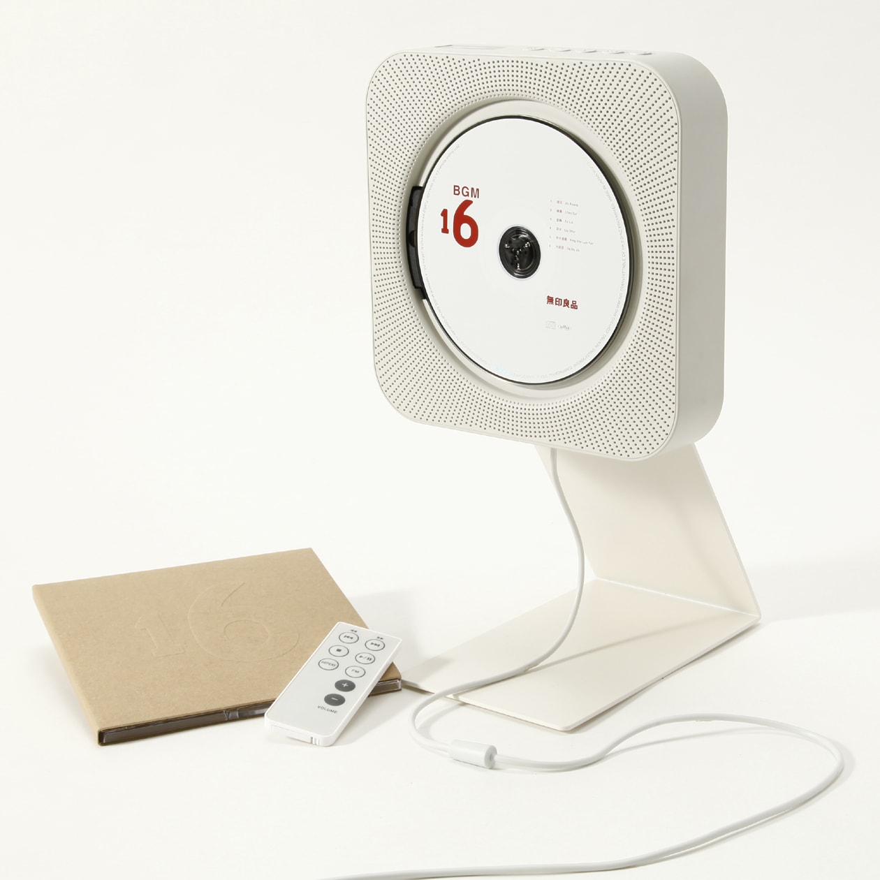 壁掛時計・壁掛式ＣＤプレーヤー用スタンド