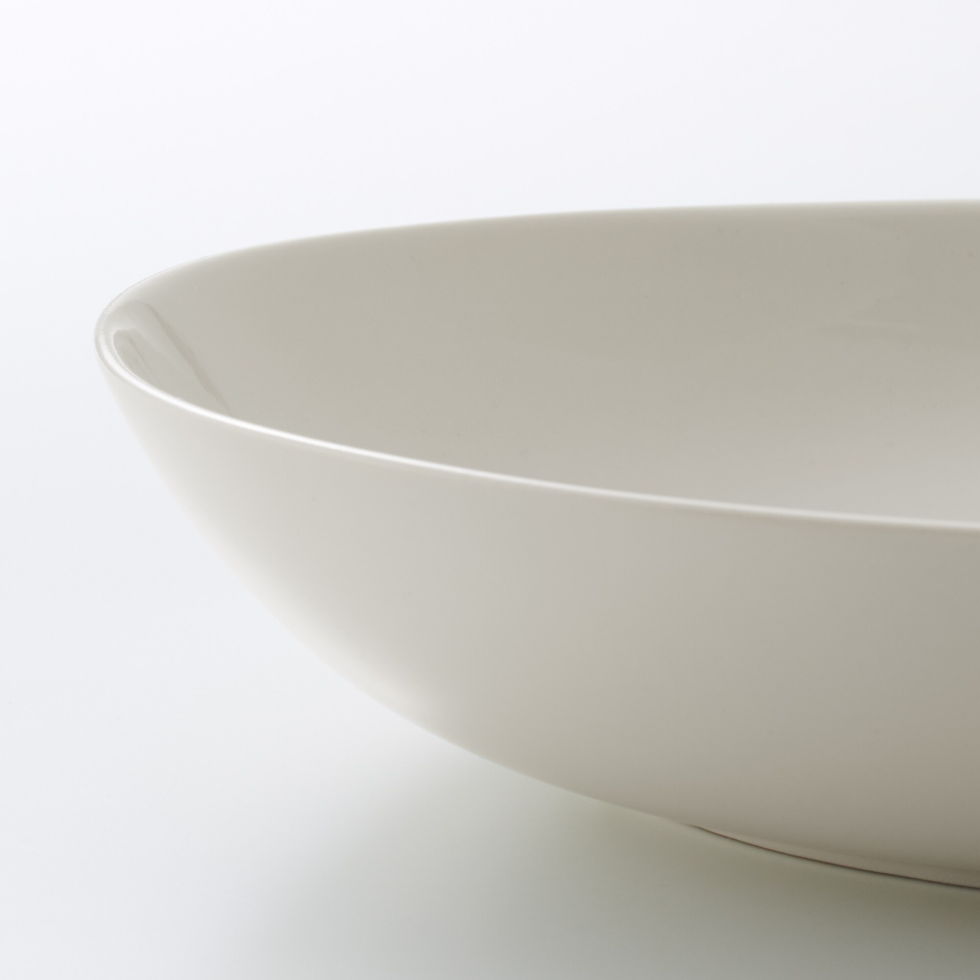 磁器ベージュカレー・パスタ皿