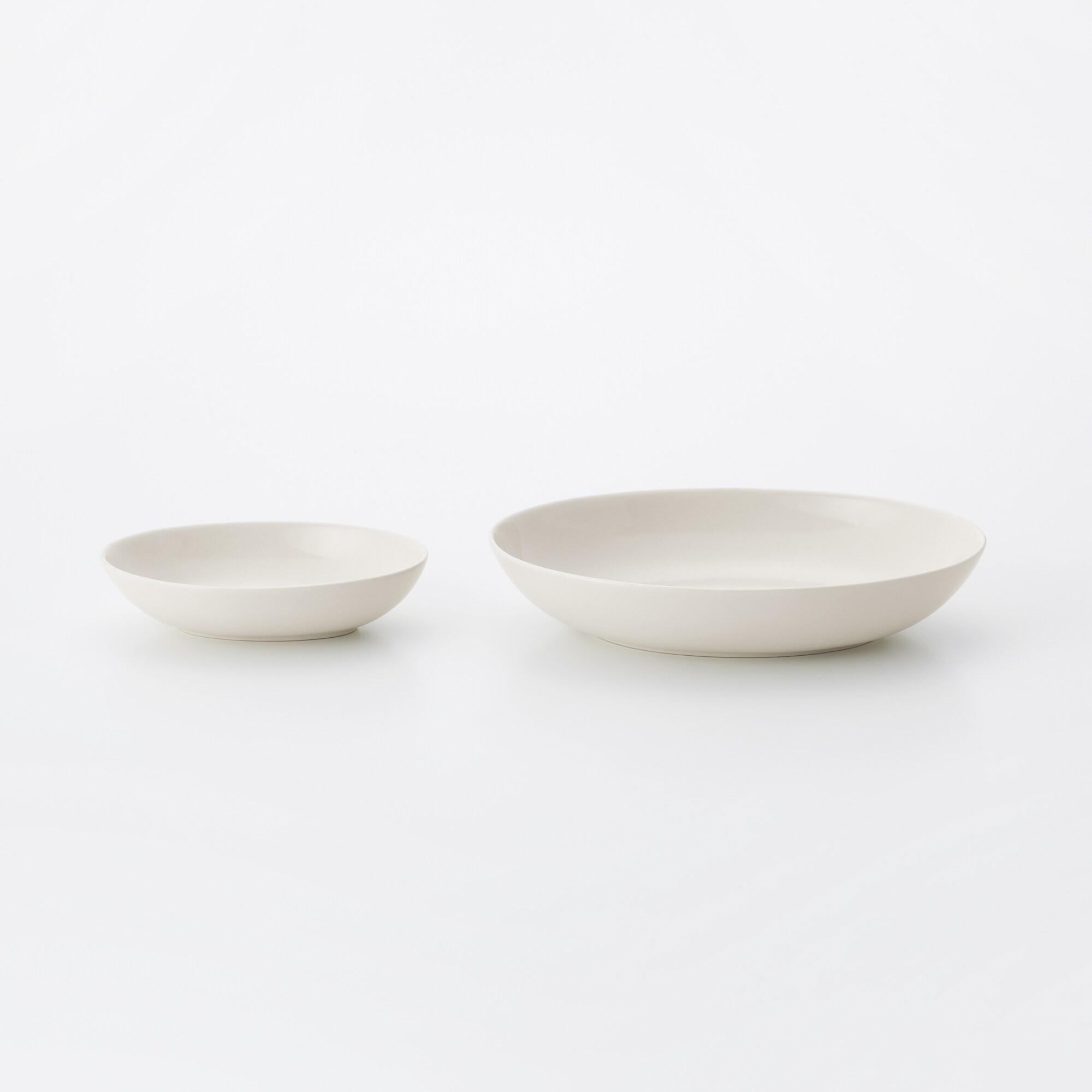 磁器ベージュ楕円皿・大 | 無印良品