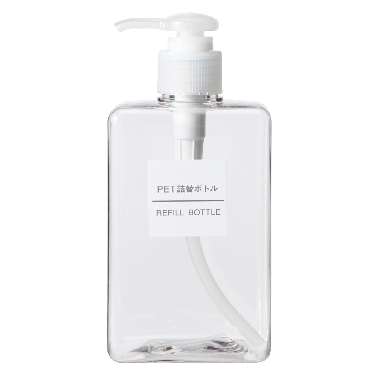 PET詰替ボトル クリア 280ml用 | 無印良品