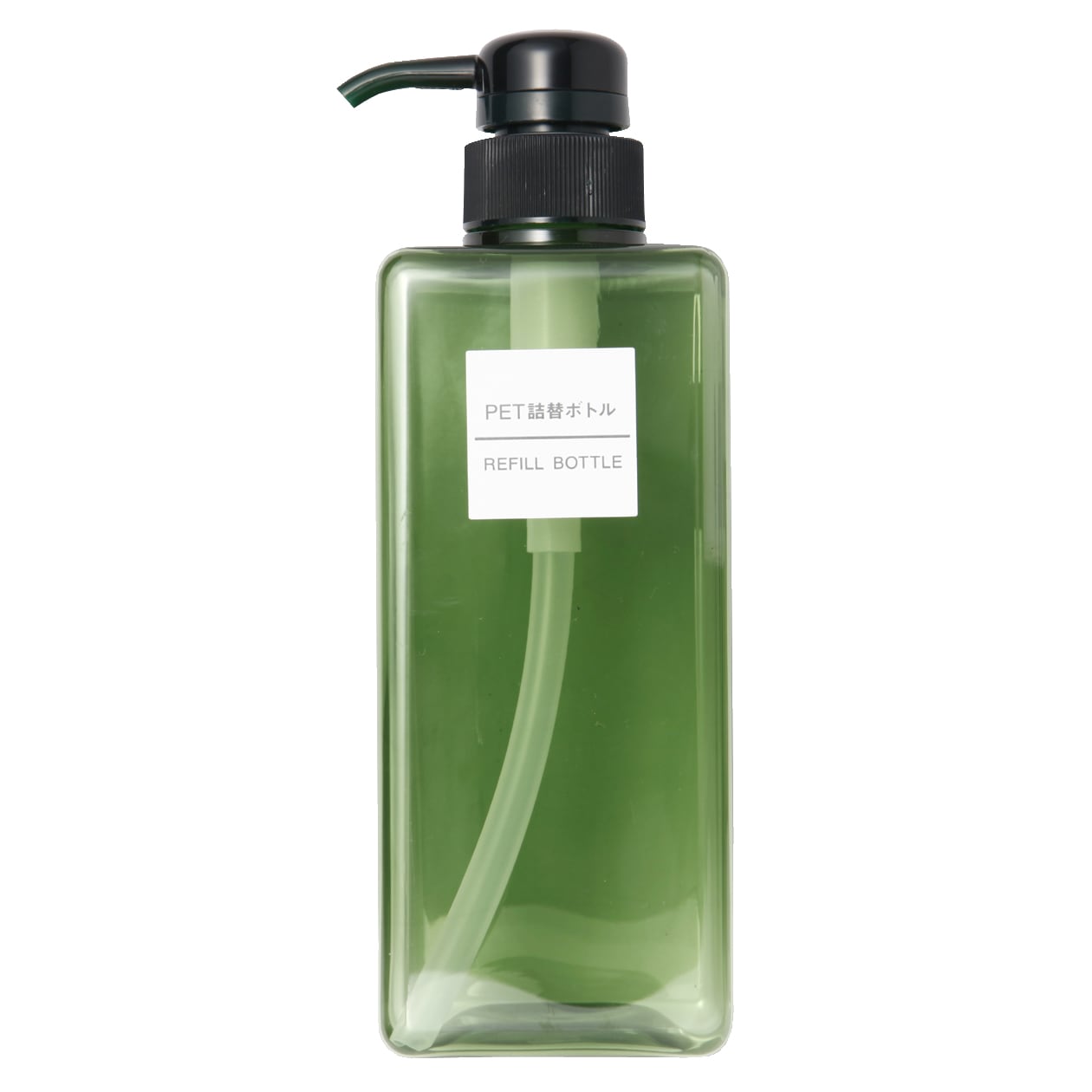 ＰＥＴ詰替ボトル　ライトグリーン　６００ｍｌ用
