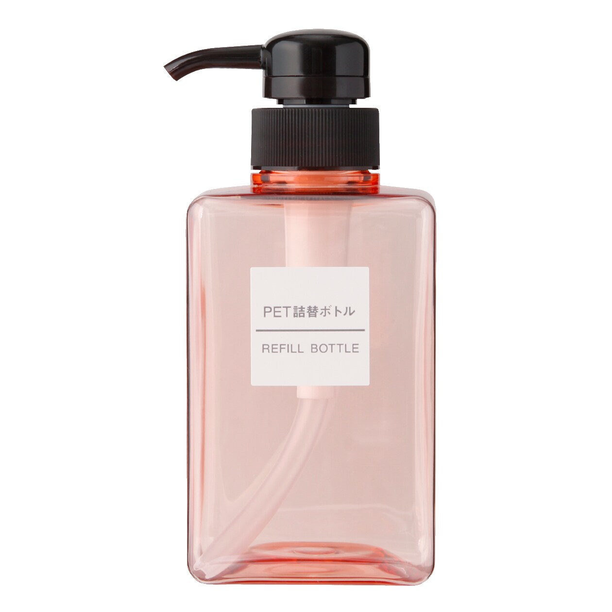 ＰＥＴ詰替ボトル　ピンク　４００ｍｌ用