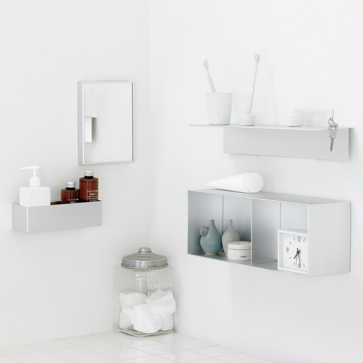 白磁歯ブラシスタンド　１本用