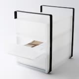 スチールパイプデスク用シェルフダークグレー