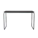 スチールパイプデスク・Ｌ／ダークグレー