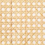 ブナ材曲げ木チェア・編座（籐）／ナチュラル