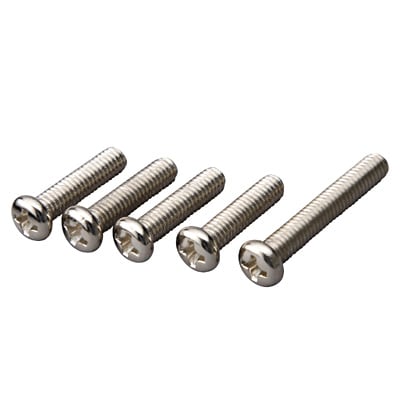 【パーツ】壁掛時計・壁掛式ＣＤプレーヤー用スタンド　ネジ（５本）