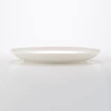 磁器ベージュ皿・大