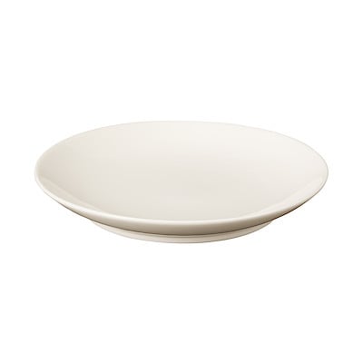 磁器ベージュ皿・小　約直径１５×高さ２ｃｍ