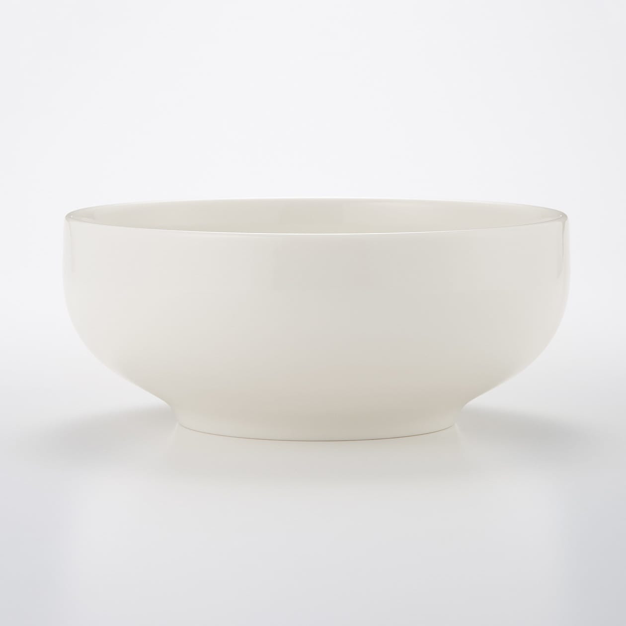 磁器ベージュボール・大 約直径１６．５×高さ７ｃｍ | 磁器ベージュ 食器 通販 | 無印良品