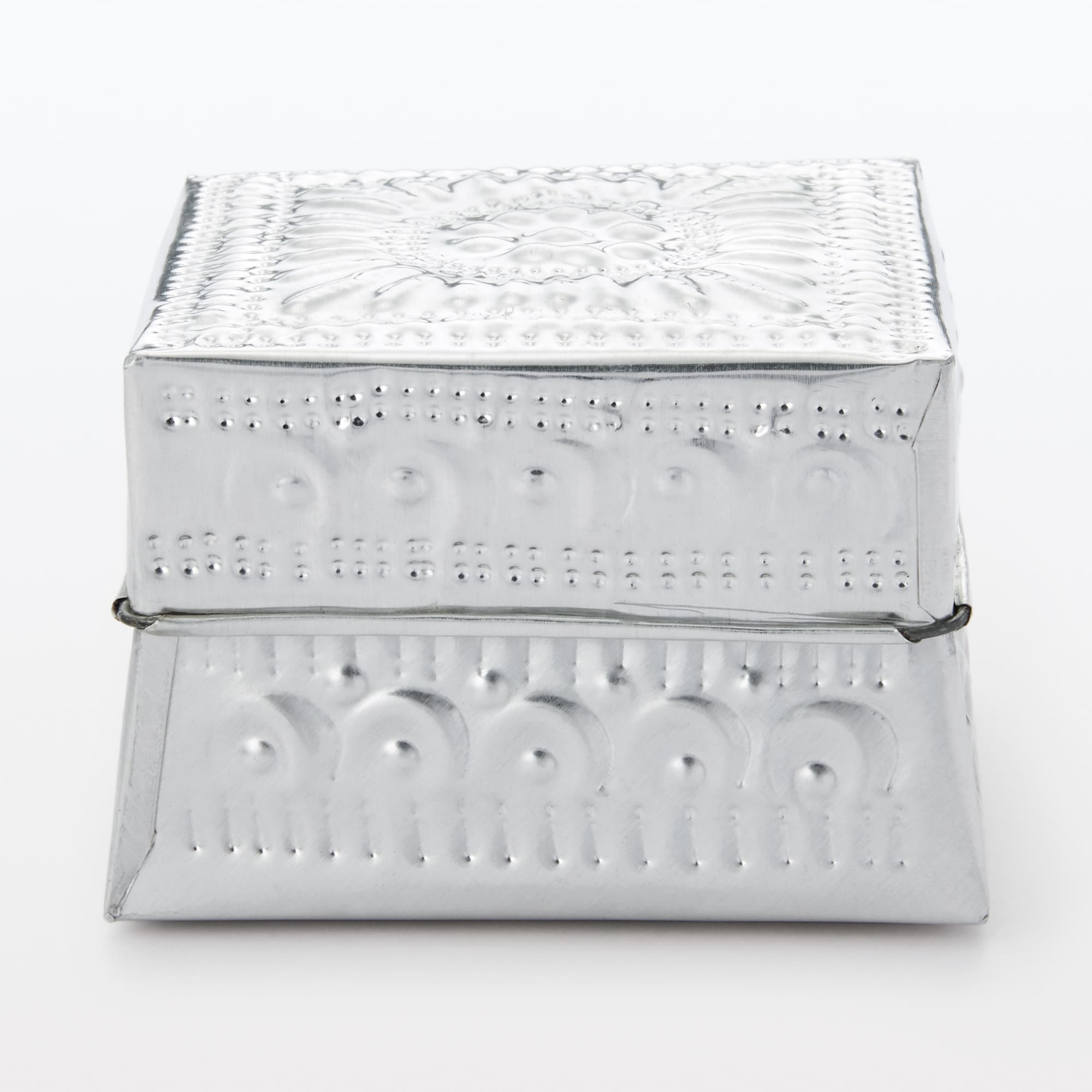 アルミの小箱　小