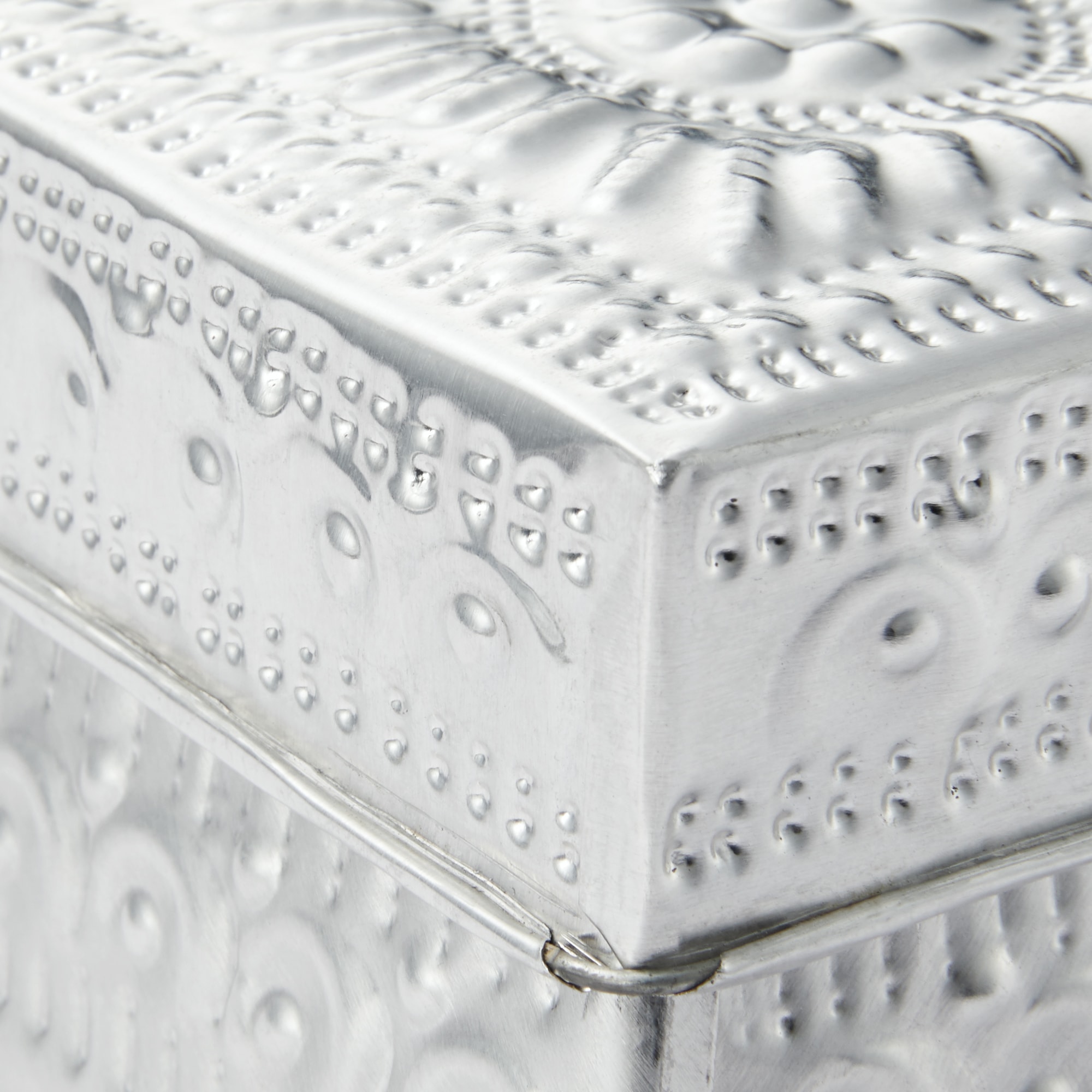 アルミの小箱　小