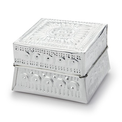 アルミの小箱　小