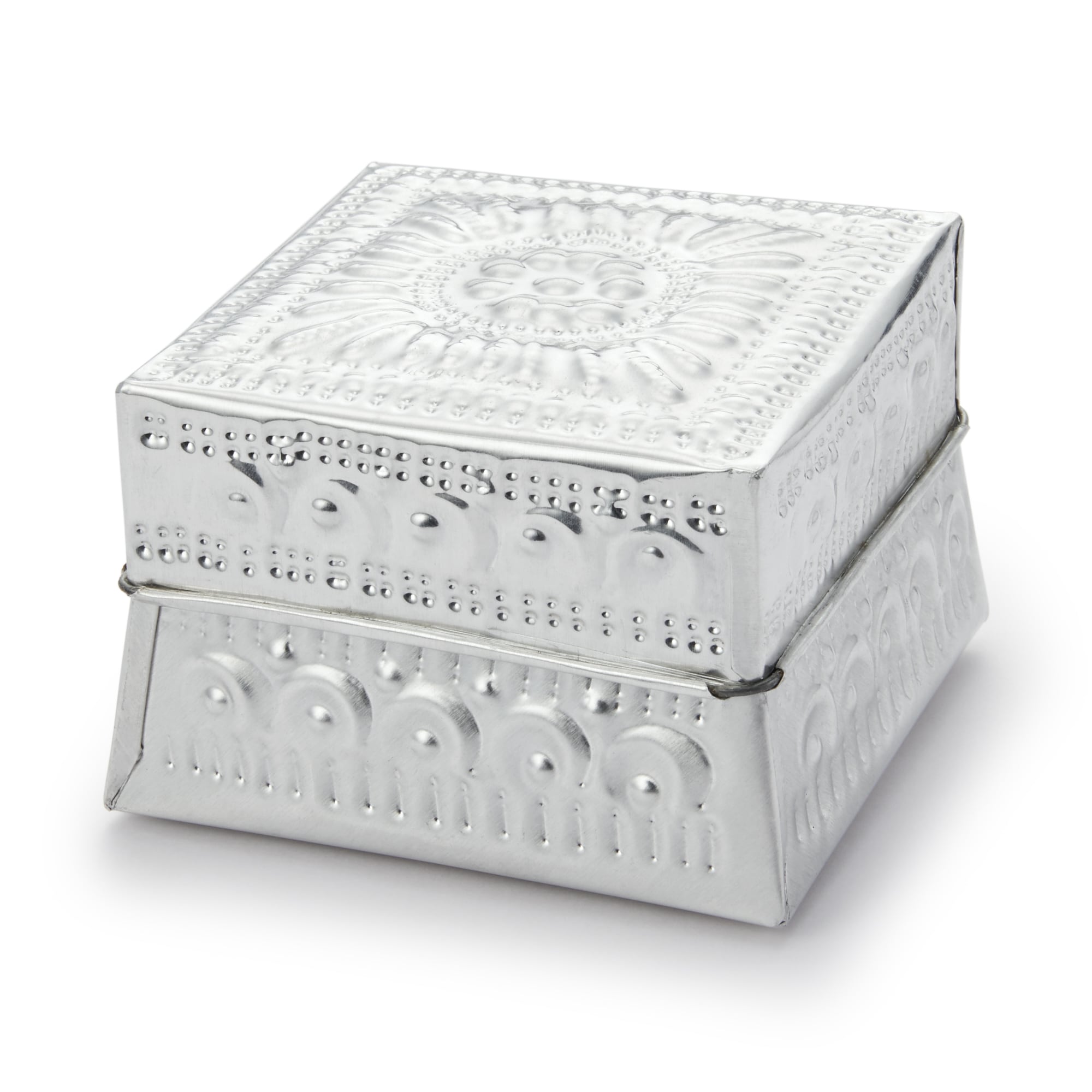 アルミの小箱　小