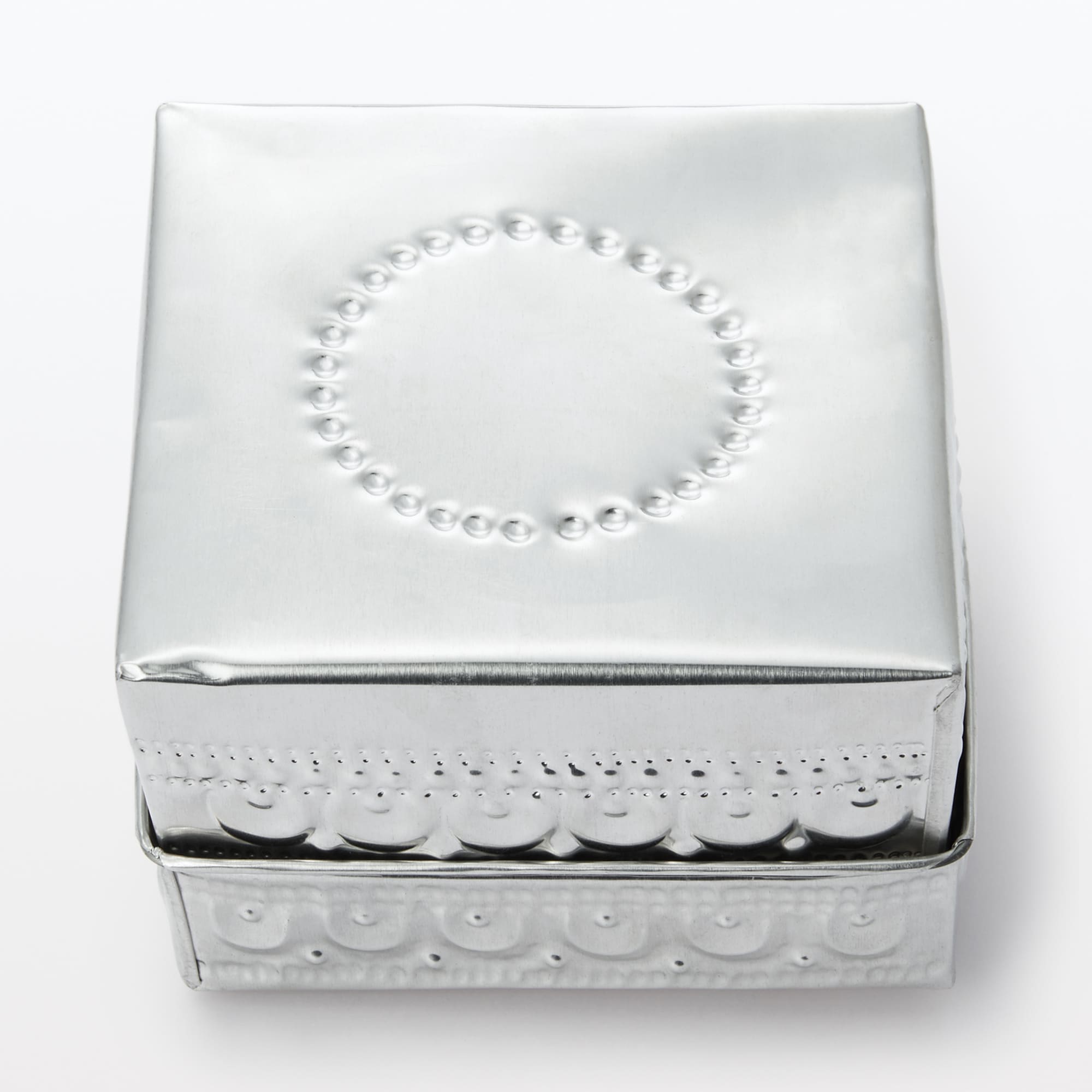 アルミの小箱　大