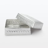 アルミの小箱　長方形