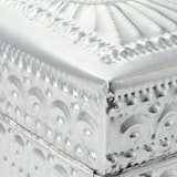 アルミの小箱　長方形