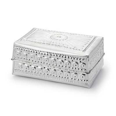 アルミの小箱　長方形