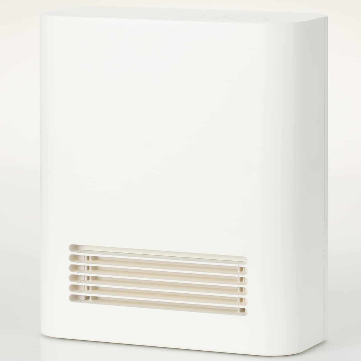 コンパクトセラミックファンヒーター・ホワイト