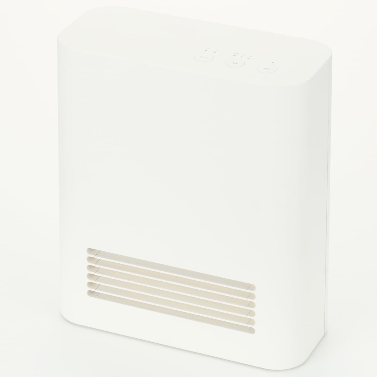 コンパクトセラミックファンヒーター・ホワイト