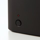 コンパクト超音波加湿器・ダークブラウン