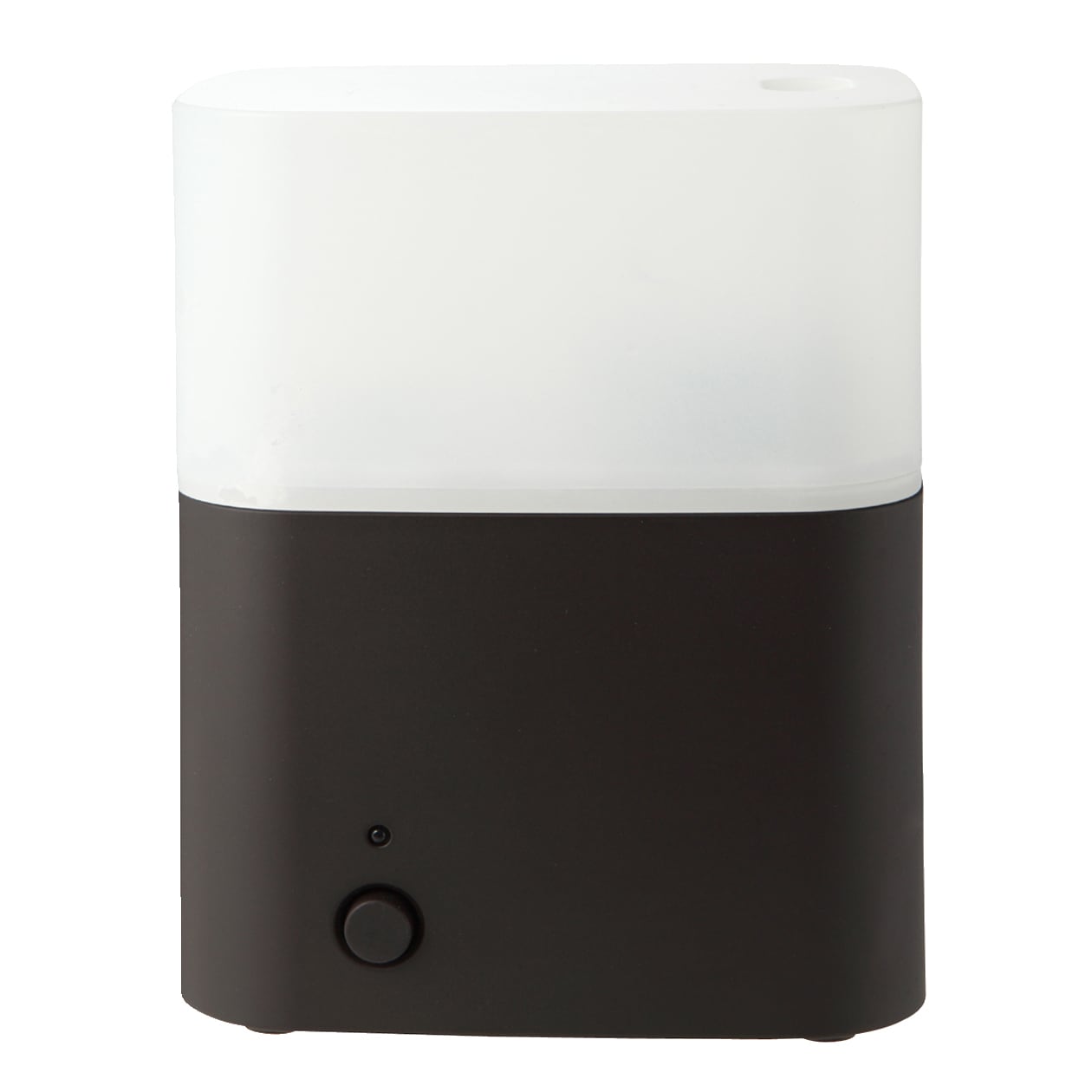 コンパクト超音波加湿器・ダークブラウン