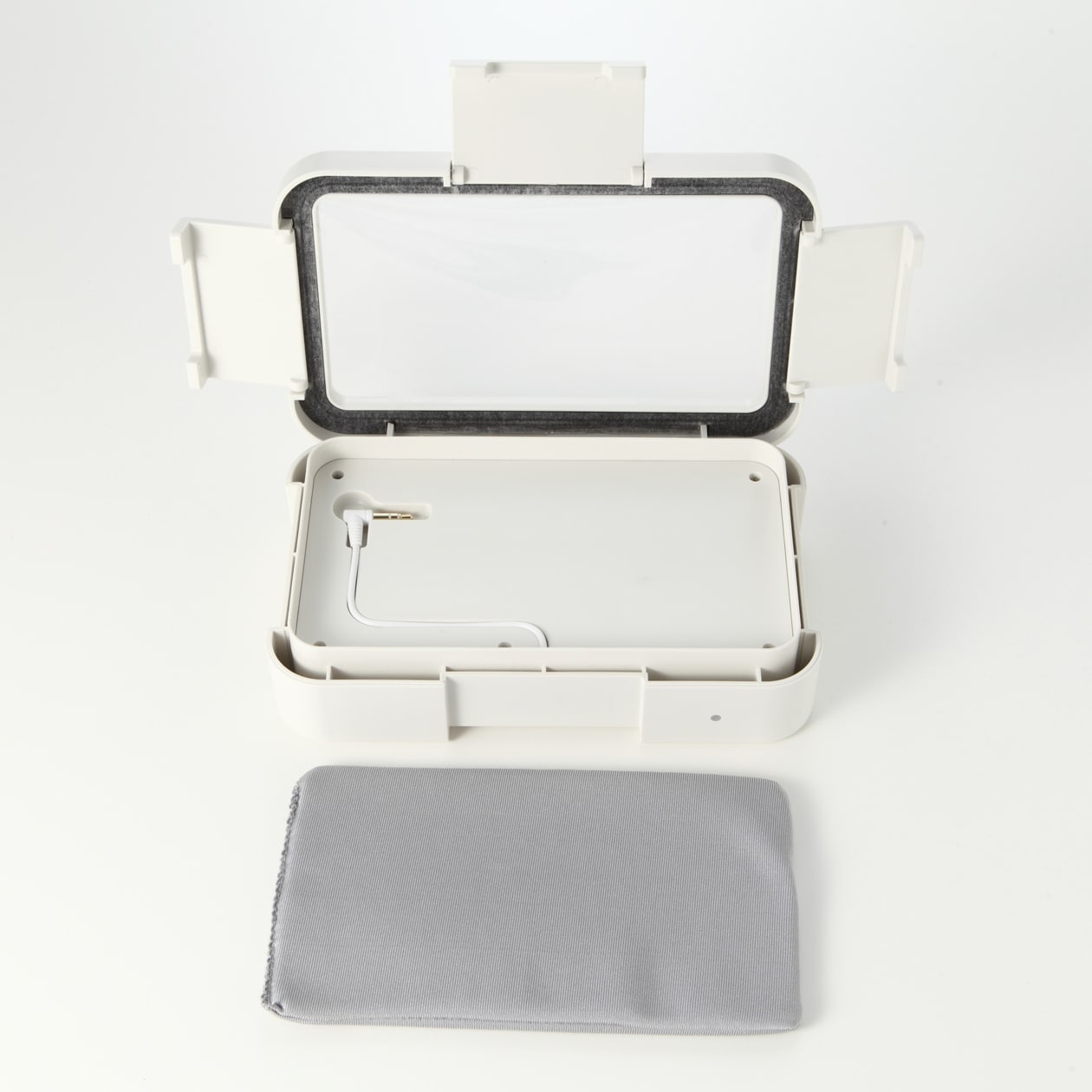 スマートフォン用防沫スピーカー