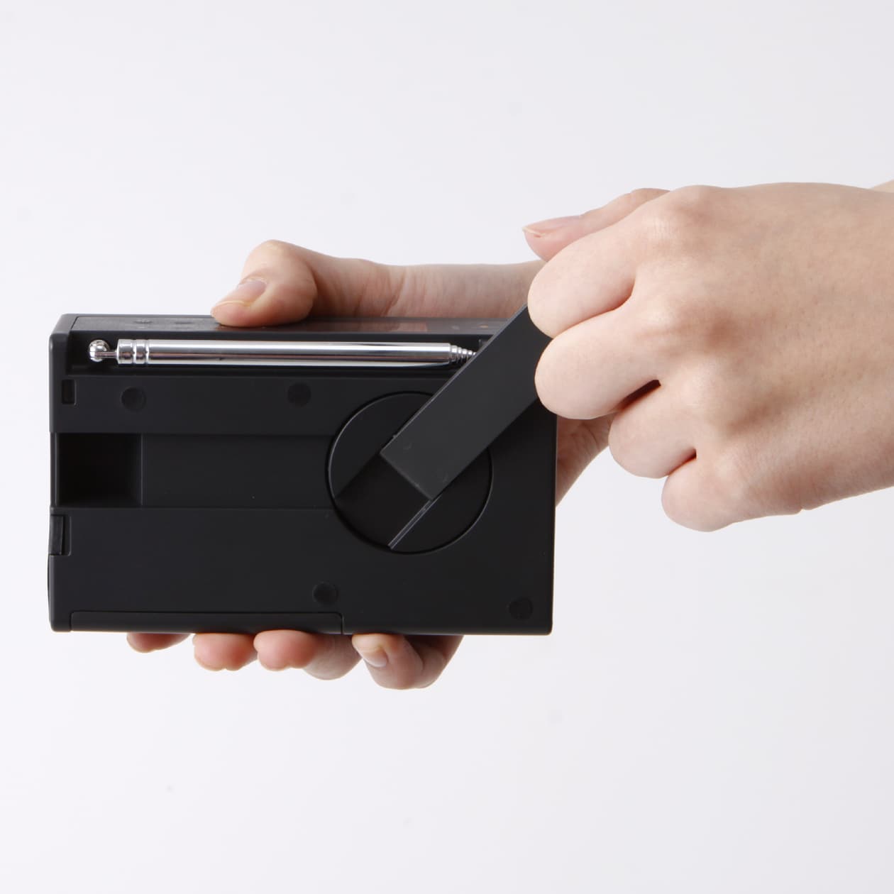 充電ラジオ（ＬＥＤライト・時計機能付）