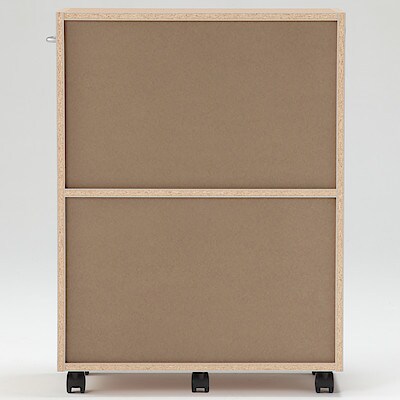 パルプボードボックスキャスター付 ベージュ タテヨコ仕様 幅７６ 奥行２９ 高さ６４ パルプボードボックス 通販 無印良品