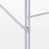 スチールユニットシェルフ用クロスバー・特大・グレー