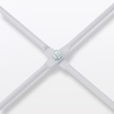 スチールユニットシェルフ用クロスバー・特大・グレー