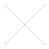 スチールユニットシェルフ用クロスバー・特大・グレー