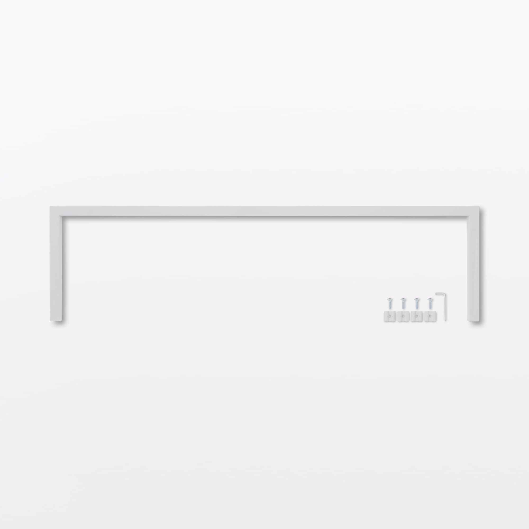 スチールユニットシェルフ用帆立補強パーツ・奥行２５ｃｍ用・グレー