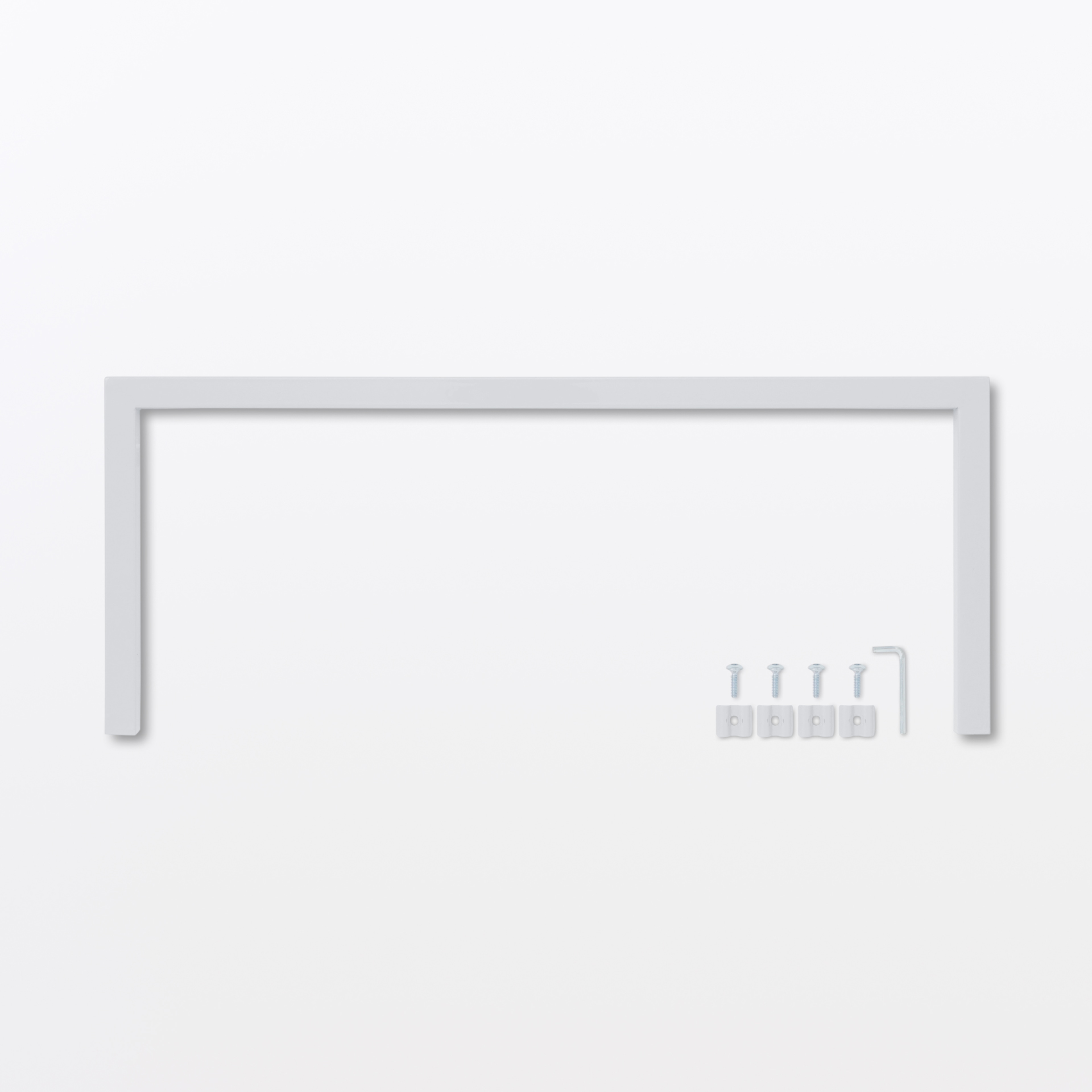 スチールユニットシェルフ用帆立補強パーツ・奥行２５ｃｍ用・グレー