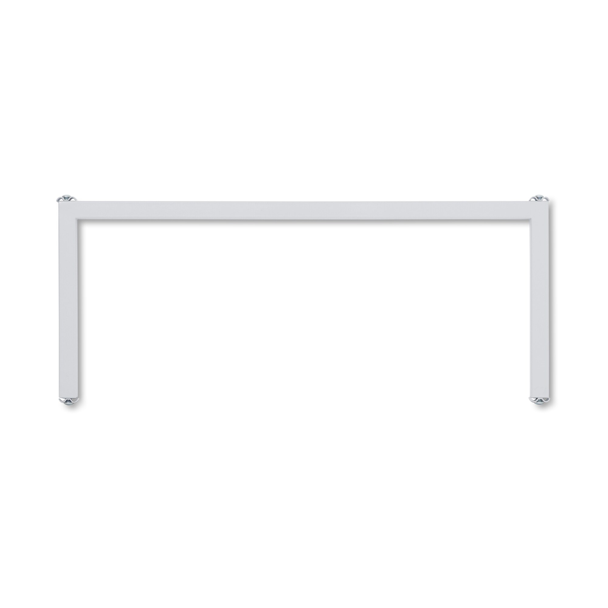 スチールユニットシェルフ用帆立補強パーツ・奥行２５ｃｍ用・グレー