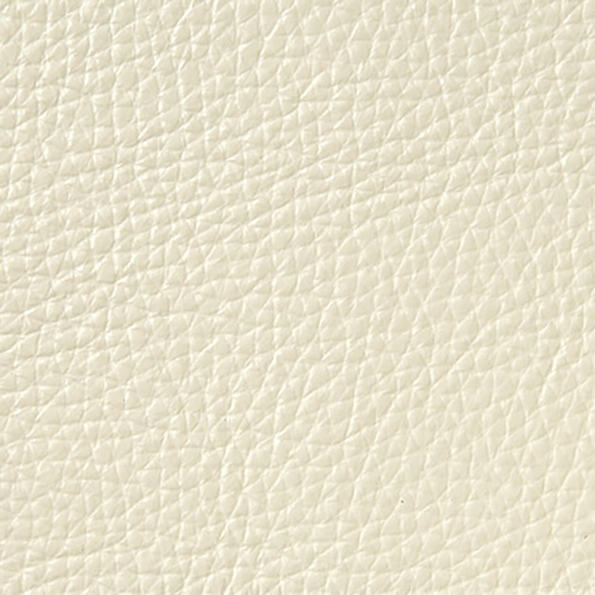 ソファ本体・革張りオットマン／白