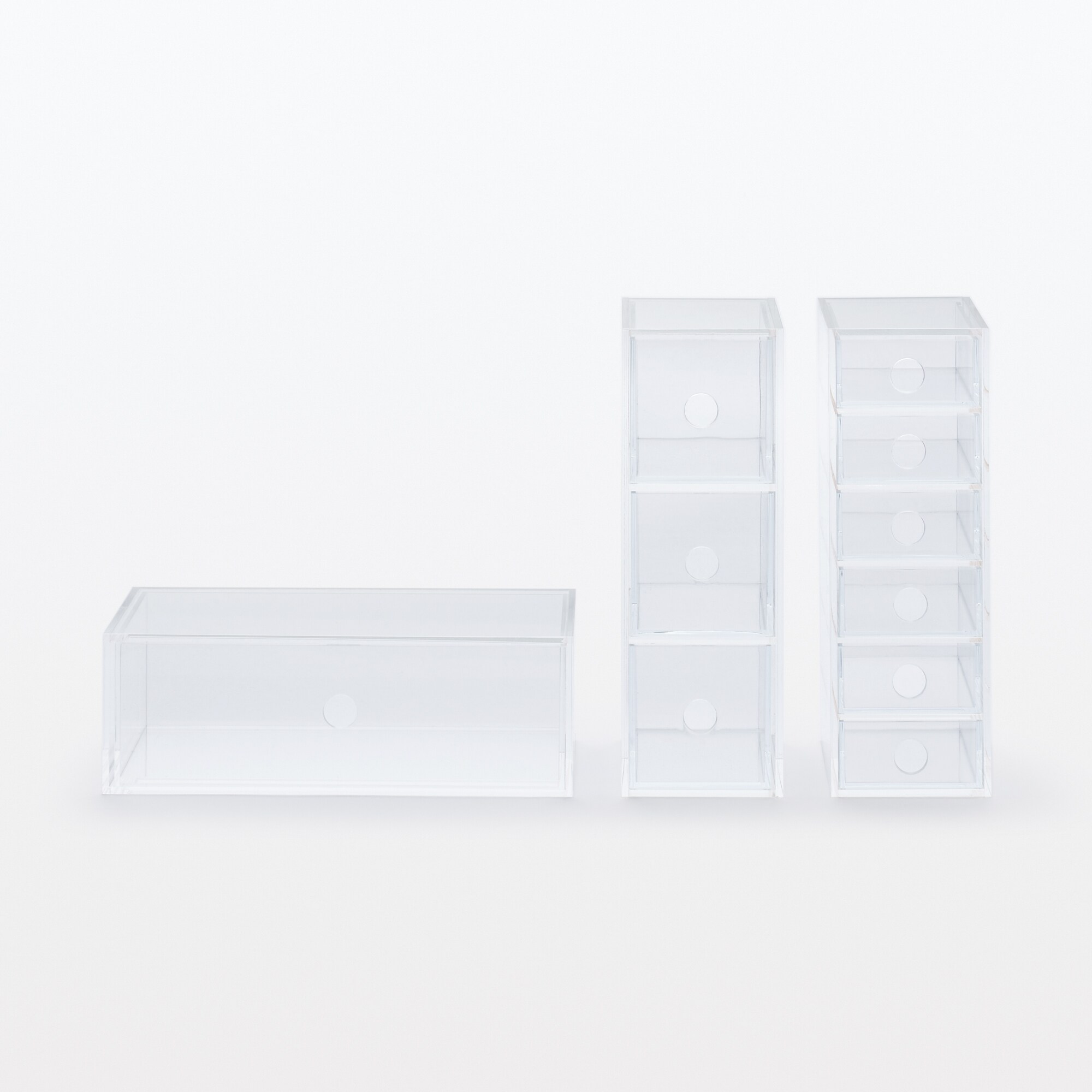 アクリル小物収納・3段 | 無印良品 アクリル小物収納・3段 | 無印良品