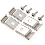 【パーツ】ステンレスユニットシェルフ／ステンレスワイヤー棚用コーナーフック