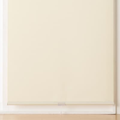 ポリエステル平織ロールスクリーン／アイボリー