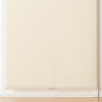 ポリエステル平織ロールスクリーン／アイボリー