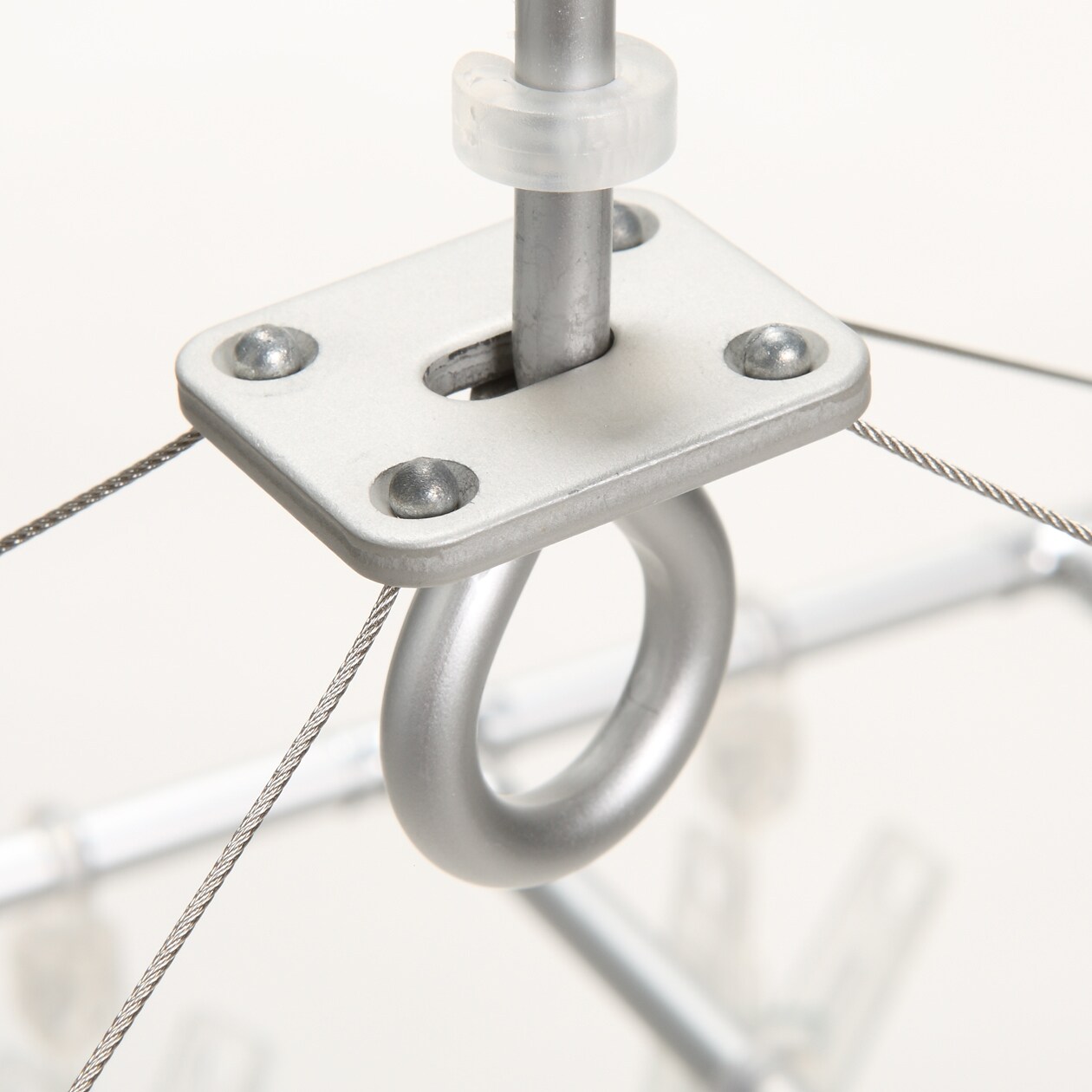 アルミ角型ハンガー　大　ポリカーボネートピンチ仕様