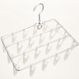 アルミ角型ハンガー　中　ポリカーボネートピンチ仕様